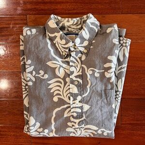SALE🥳 Men’s Hawaiian Aloha Print, Reyn Spooner button down, size Large
